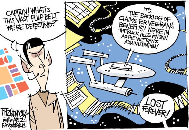 Daily Fitz Cartoon: Into the darkness